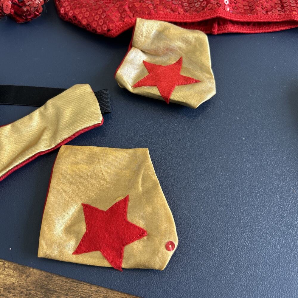Sexy Adult Halloween Starline Women's Powerful Woman Superhero Costume - Small - Picture 6 of 10